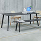 Modern Solid Wood Dinette Table Rectangle Home Desk 4 Legs Dining Table Clearhalo 'Dining Tables & Seating' 'Dining Tables' 'dining_table' 'furn' 'furn_dining_table' 'Furniture' 'furniture_dining_table' 'Kitchen & Dining Furniture' 'kitchen' 'kitchen_dining_table' 1200x1200_9a6d6e87-6007-41a4-bc8d-dac4ac11795c