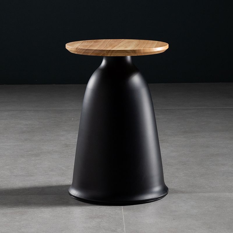 Tavolo da piedistallo mentale alto 17,7 "/21,6" tavolo da legno legno di legno