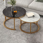 Slate Nesting Coffee Table Set No Distressing Round Coffee Table Set Clearhalo 'Coffee & Accent Tables' 'Coffee Tables' 'coffee_tables' 'furn' 'furn_coffee_tables' 'Furniture' 'Living Room Furniture' 1200x1200_9a6fb5c5-9902-4f98-9420-2b26160a224f