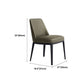 Upholstered Dining Accent Chair Faux Leather and Solid Wood Dining Room Chair Clearhalo 'Dining Chairs' 'Dining Tables & Seating' 'dining_chair' 'furn' 'furn_dining_chair' 'Furniture' 'Kitchen & Dining Furniture' 1200x1200_9a73d080-44f8-486c-9147-660373540f57