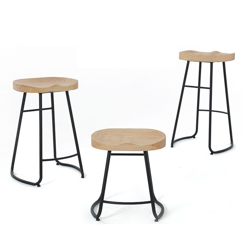 Iron Bar Stool Home Living Room Milk Tea Shop High Stool Bar Creative Modern Style Clearhalo 'Bar Furniture' 'Bar Stools' 'bar_stools' 'furn' 'furn_bar_stools' 'furniture_bar_stools' 'Kitchen & Dining Furniture' 'kitchen&dining_furn' 'kitchen' 'kitchen_furn' Furniture' 1200x1200_9a73f091-7f9e-4d1c-8cab-3b008d05949a