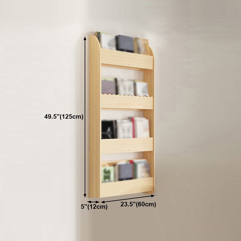 1/2/3/4-Shelf Modern Wall Unit Bookshelf Natural Pine Wood Bookshelf Clearhalo 'Bookcases' 'furn' 'furn_bookcases' 'Furniture' 'furniture_bookcases' 'kitchen' 'kitchen_bookcases' 'Living Room Furniture' 'Office Furniture' 1200x1200_9a74a425-e504-4d18-a26e-5f2d03ea3f29