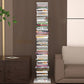 Contemporary Corner Closed Back Bookshelf Manufactured Wood Frame and Shelf Clearhalo 'Bookcases' 'Furniture' 'furniture_bookcases' 'kitchen' 'kitchen_bookcases' 'Living Room Furniture' 'Office Furniture' 1200x1200_9a752c28-3793-4cfc-a147-cc5239376197