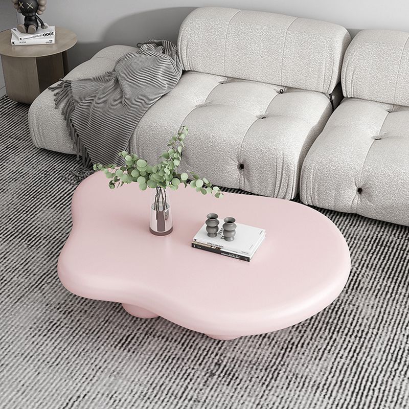 Solid Wood 4 Legs Coffee Table Minimalist Nordic Style Coffee Table