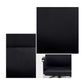 Fauteuil contemporain à hauteur de siège réglable, chaise de bureau en cuir noir