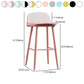 Scandinavian Footrest Home Stool Matte Finish Plastic Bar Stool Clearhalo 'Bar Furniture' 'Bar Stools' 'bar_stools' 'furn' 'furn_bar_stools' 'Furniture' 'furniture_bar_stools' 'Kitchen & Dining Furniture' 1200x1200_9a7aa90d-e5c5-4ae9-b8fc-99c8f1f41c00