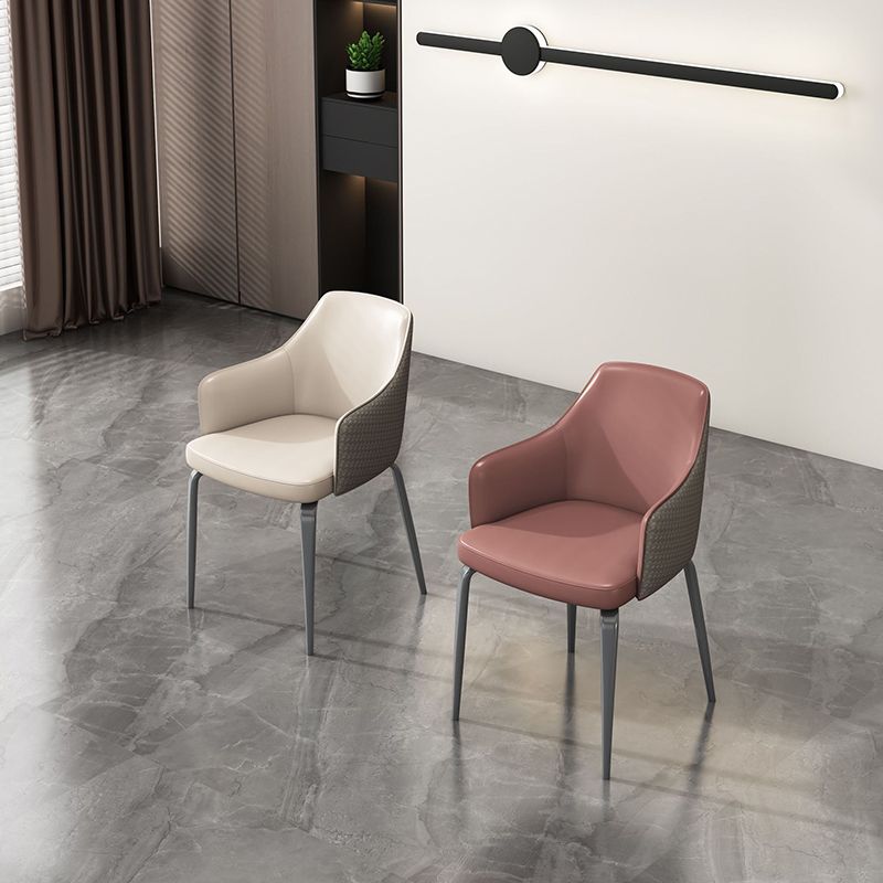 Indoor Kitchen Dining Accent Chair Upholstered Dining Arm Chair Clearhalo 'Dining Chairs' 'Dining Tables & Seating' 'dining_chair' 'furn' 'furn_dining_chair' 'Furniture' 'Kitchen & Dining Furniture' 1200x1200_9a7e9c9c-3150-4b3c-b09c-5147ee332903