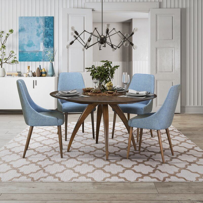 Round Solid Pinewood Wood Color Dining Table Simplicity Fixed Table for Dining Room Clearhalo ' dining_table' 'Dining Tables & Seating' 'Dining Tables' 'furn' 'furn_dining_table' 'Furniture' 'furniture_dining_table' 'Kitchen & Dining Furniture' 'kitchen&dining_furn' 'kitchen' 'kitchen_dining_table' 1200x1200_9a7f6555-3790-4810-9785-241c1ab6fa84