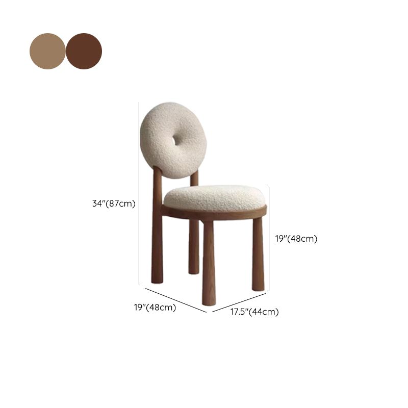 Upholstered Side Chair Modern Style King Louis Back Side Chair Clearhalo 'Dining Chairs' 'Dining Tables & Seating' 'dining_chair' 'furn' 'furn_dining_chair' 'Furniture' 'Kitchen & Dining Furniture' 1200x1200_9a884a40-97b8-4409-9f63-4eac3afc3df4