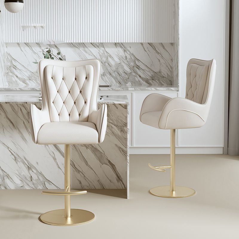 Sgabello da bar in metallo in metallo industriale.