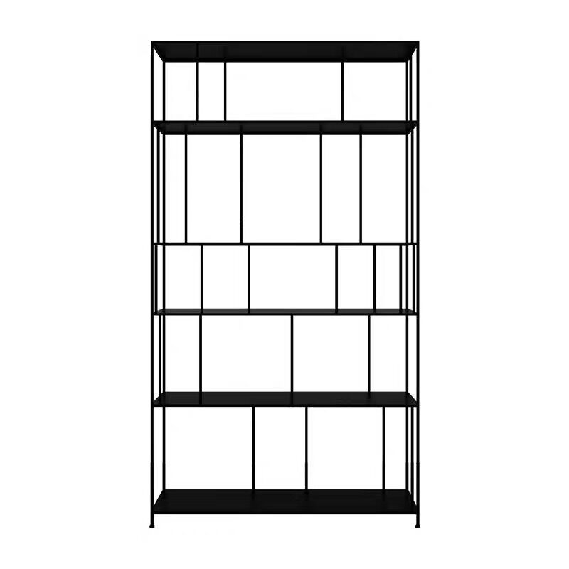 Industrial Style Metal Bookshelf 5-shelf Open Shelf Bookcase for Home Clearhalo 'Bookcases' 'furn' 'furn_bookcases' 'Furniture' 'furniture_bookcases' 'kitchen' 'kitchen_bookcases' 'Living Room Furniture' 'Office Furniture' 1200x1200_9a8d8169-7d38-4ba0-8afa-b32e81bb7713