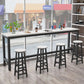 Modern Style 1/4/5 Pieces Wood Rectangular Bar Table Set for Dining Room Clearhalo 'Bar Furniture' 'furn' 'furn_home_bar_bar_sets' 'Furniture' 'Home Bars & Bar Sets' 'home_bar_bar_sets' 'Kitchen & Dining Furniture' 1200x1200_9a8fece6-f9a2-4dee-a0d2-80f56fb03082