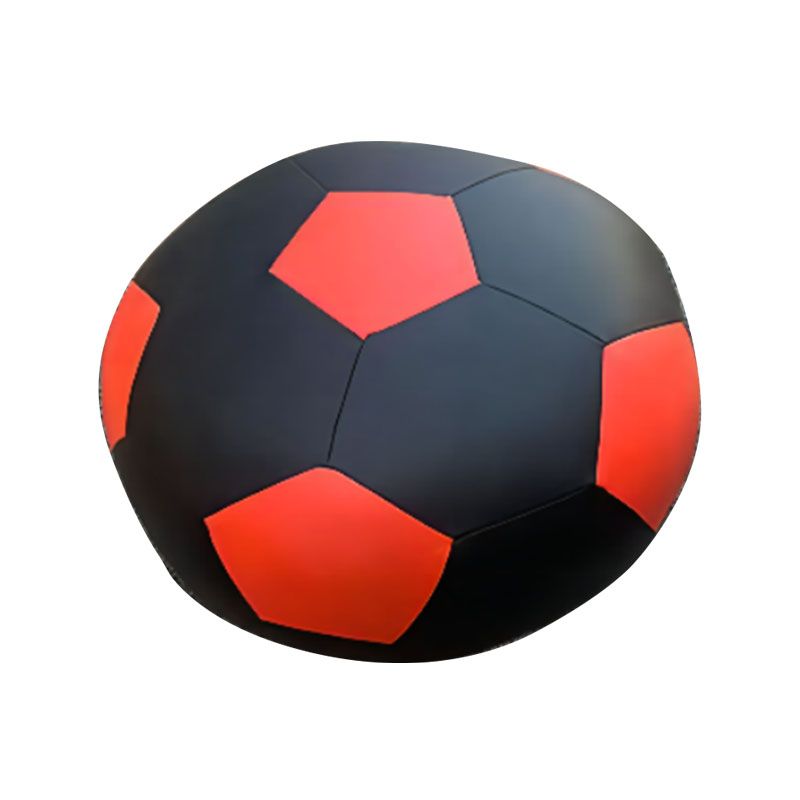 Modern Pouf Ottoman PU Leather Upholstered Geometric Print Spherical Ottoman Clearhalo 'furn' 'furn_ottomans_poufs' 'Furniture' 'Living Room Furniture' 'Ottomans & Poufs' 'ottomans_poufs' 1200x1200_9a91d488-9e14-4664-8940-a33459aa9a40