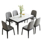 Mid-Century Rectangle Dining Table 4-foot Dining Room Furniture for Home Clearhalo ' dining_table' 'Dining Tables & Seating' 'Dining Tables' 'furn' 'furn_dining_table' 'Furniture' 'furniture_dining_table' 'Kitchen & Dining Furniture' 'kitchen&dining_furn' 'kitchen' 'kitchen_dining_table' 1200x1200_9a945f94-3553-4f5a-af6c-229c977af633