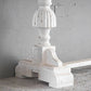 Rectangle French Country Console Table White Wood Sofa Table