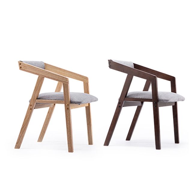 Traditional Solid Wood Dining Chair Linen Single Dining Arm Chair for Restaurant Clearhalo ' kitchen&dining_furn' 'Dining Chairs' 'Dining Tables & Seating' 'dining_chair' 'furn' 'furn_dining_chair' 'Furniture' 'furniture_dining_chair' 'Kitchen & Dining Furniture' 'kitchen' 1200x1200_9a96fb99-9d73-4143-9406-40d68a1a946b