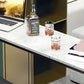 Modern Rectangle Pub Table Set 1/4 Pieces Marble Top Bar Table with Metal Stools Clearhalo 'Bar Furniture' 'furn' 'furn_home_bar_bar_sets' 'Furniture' 'Home Bars & Bar Sets' 'home_bar_bar_sets' 'Kitchen & Dining Furniture' 1200x1200_9a9b4df1-2ad4-41f0-8255-b7b5decc1310