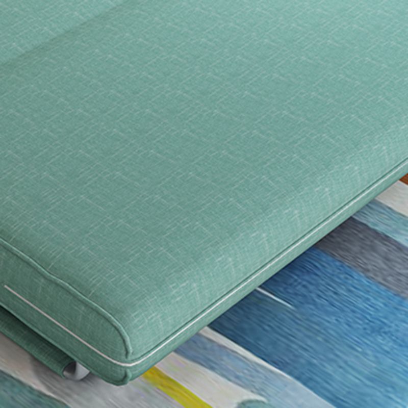 枕付きの現代的なコンバーチブルアームレスベッドソファソファ