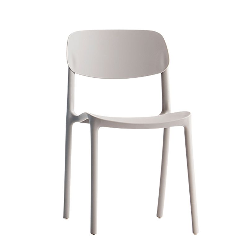 Glam Style Dining Room Chair Plastic Open Back Chair for Indoor Clearhalo 'Dining Chairs' 'Dining Tables & Seating' 'dining_chair' 'furn' 'furn_dining_chair' 'Furniture' 'Kitchen & Dining Furniture' 1200x1200_9a9c1b57-f8e8-4cfd-8fac-72f73ccf9900