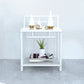 1 Shelf Glam Nightstand Metal Legs Included Night Table Open Storage ,23.6" Tall Clearhalo 'Bedroom Furniture' 'furn' 'furn_night_stand' 'Furniture' 'night_stand' 'Nightstands' 1200x1200_9a9e06ef-80f5-4f05-bcaa-ffe540aa0b2c