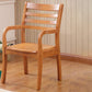 Wood Ladder Back Dining Armchair Traditional Rubberwood Arm Single Chair Clearhalo ' kitchen&dining_furn' 'Dining Chairs' 'Dining Tables & Seating' 'dining_chair' 'furn' 'furn_dining_chair' 'Furniture' 'furniture_dining_chair' 'Kitchen & Dining Furniture' 'kitchen' 1200x1200_9a9e2cdf-a70e-40f2-88a6-6d74cb48e773