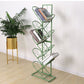 Contemporary Metal Book Shelf Vertical Etagere Shelf Bookcase for Study Room