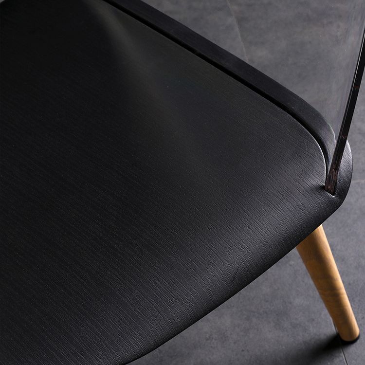 Contemporary Chair Armless Dining Chairs with Metal Legs for Kitchen Clearhalo ' kitchen&dining_furn' 'Dining Chairs' 'Dining Tables & Seating' 'dining_chair' 'furn' 'furn_dining_chair' 'Furniture' 'furniture_dining_chair' 'Kitchen & Dining Furniture' 'kitchen' 1200x1200_9aa0cc51-e9f5-418d-9353-69d476a31f7c