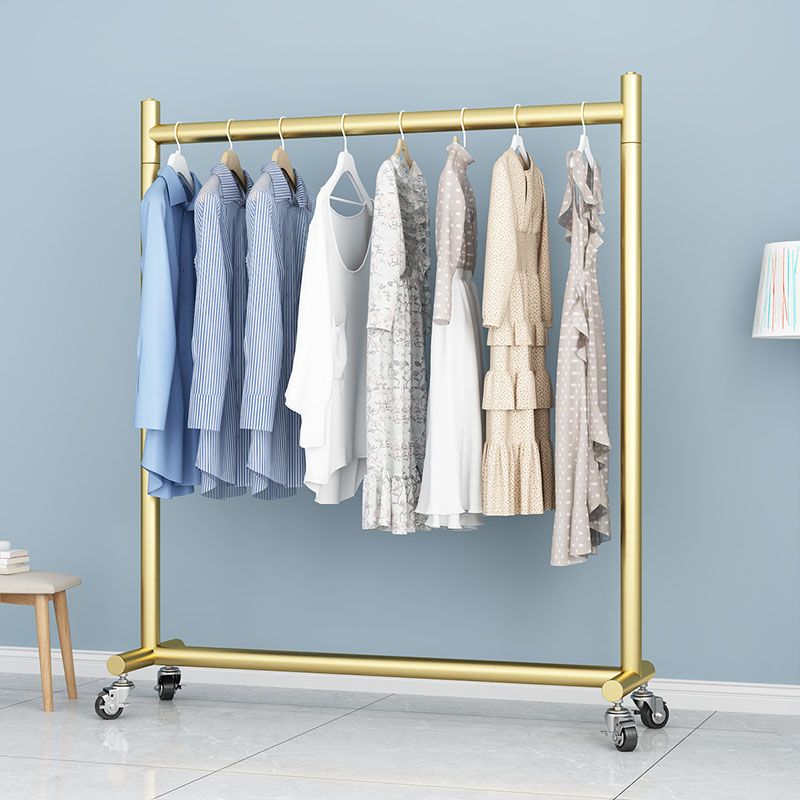 Kit di ingresso moderno in metallo incorniciata incorniciata e supporto per la sala di Castors