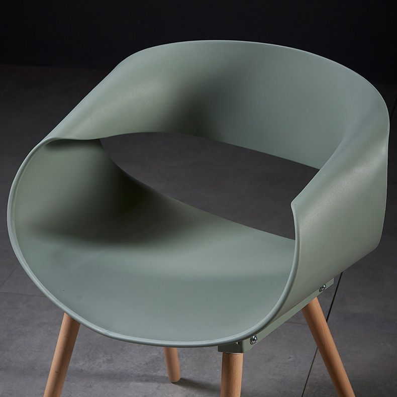 Scandinavian Armless Dining Chairs Side Dining Chairs with Wood Legs (Set of 2) Clearhalo ' kitchen&dining_furn' 'Dining Chairs' 'Dining Tables & Seating' 'dining_chair' 'furn' 'furn_dining_chair' 'Furniture' 'furniture_dining_chair' 'Kitchen & Dining Furniture' 'kitchen' 1200x1200_9aa40868-7654-4ddc-a9f4-6e2fc0559dbf