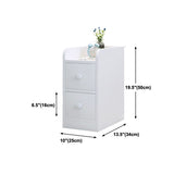 Platos modernos Camino de noche Mesa nocturna de almacenamiento de cajones de 20 ''