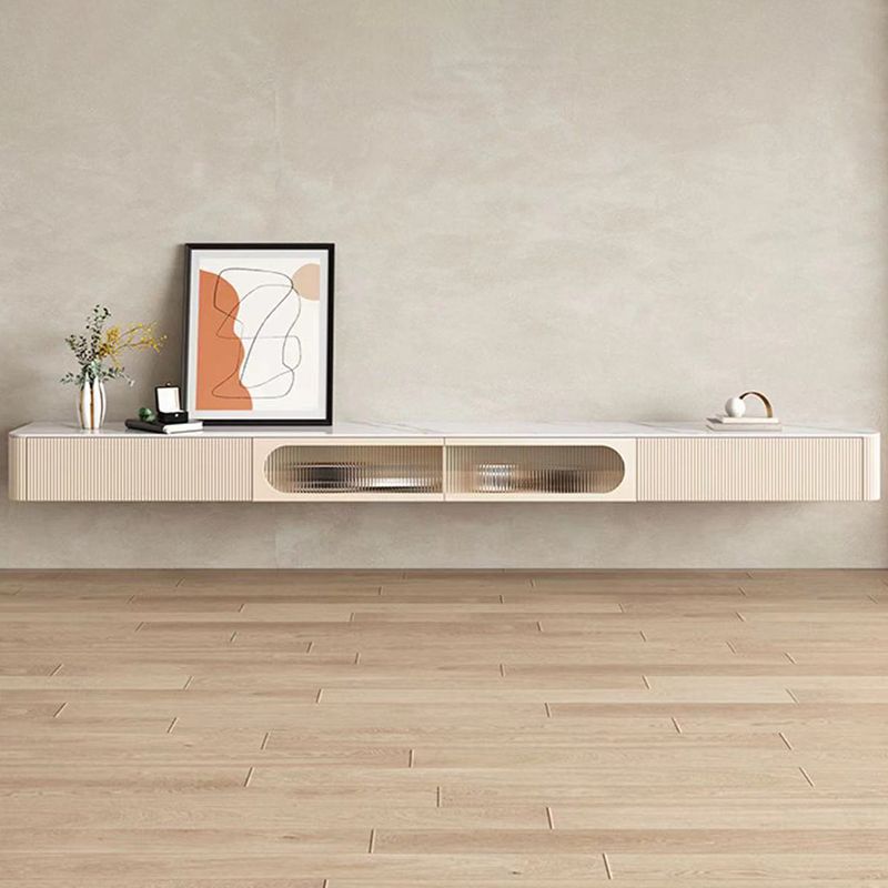 Console TV multimediale contemporanea Console TV sospesa con cassetti