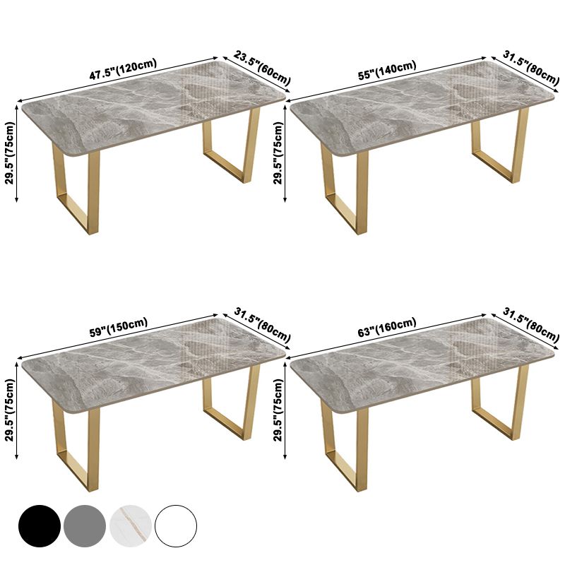 Rectangle Shape Dining Table Sintered Stone Table Luxury with Double Pedestal Clearhalo ' dining_table' 'Dining Tables & Seating' 'Dining Tables' 'furn' 'furn_dining_table' 'Furniture' 'furniture_dining_table' 'Kitchen & Dining Furniture' 'kitchen&dining_furn' 'kitchen' 'kitchen_dining_table' 1200x1200_9aa72157-bd77-4031-a6f1-be222c572f30