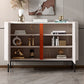 Stone Credenza Buffet de comedor de estilo contemporáneo con gabinetes