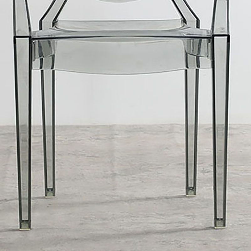 Nordic Design Arm Open Back Stacking Dining Chairs Plastic Side Chair Clearhalo ' kitchen&dining_furn' 'Dining Chairs' 'Dining Tables & Seating' 'dining_chair' 'furn' 'furn_dining_chair' 'Furniture' 'furniture_dining_chair' 'Kitchen & Dining Furniture' 'kitchen' 1200x1200_9aab018c-b96c-4cb7-8a4b-c51bf9500486