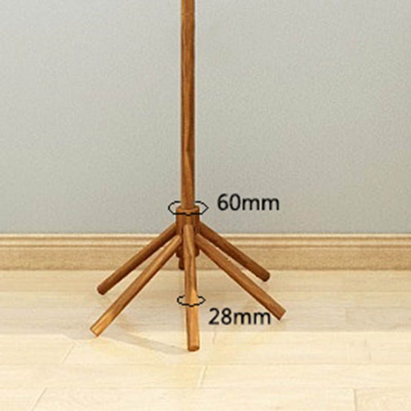 Hangage à manteau en bois Style moderne Simple Home Floor Hall Stand