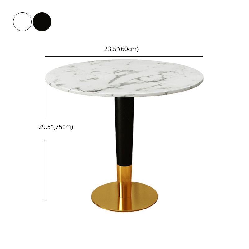 1/2/4/5 Pcs Metal Glam Style Dining Set with Round Table Dinette Set Clearhalo 'Dining Room Sets' 'Dining Tables & Seating' 'dining_room_set' 'furn' 'furn_dining_room_set' 'Furniture' 'furniture_dining_room_set' 'Kitchen & Dining Furniture' 'kitchen&dining_furn' 'kitchen' 1200x1200_9aad73fb-79a9-4d28-9b5a-2611f658aa7a