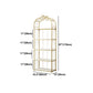 Glam Style Gold Bookshelf Metal Open Shelf Bookcase for Home Clearhalo 'Bookcases' 'furn' 'furn_bookcases' 'Furniture' 'furniture_bookcases' 'Office Furniture' 1200x1200_9ab0f04e-5670-4218-8baa-89c41e96f6be