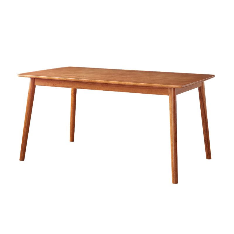 Rubberwood Massivholz Esstisch Set 1/5 Stück Essset für Küche