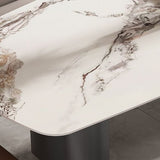 Minimalist Style Dining Table Set with Rectangle Shape Table and Upholstery Chairs Clearhalo 'Dining Room Sets' 'Dining Tables & Seating' 'dining_room_set' 'furn' 'furn_dining_room_set' 'Furniture' 'furniture_dining_room_set' 'Kitchen & Dining Furniture' 'kitchen&dining_furn' 'kitchen' 1200x1200_9ab2c1f3-462c-4086-ae2a-ca9015aa4f48