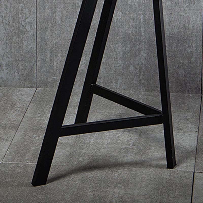 Industrial Low Back Counter Stools Metal Counter Height Stools for Home Use Clearhalo 'Bar Furniture' 'Bar Stools' 'bar_stools' 'furn' 'furn_bar_stools' 'Furniture' 'Kitchen & Dining Furniture' 1200x1200_9ab4d168-7ff2-4c6e-8a0f-8bc53f1a4b69