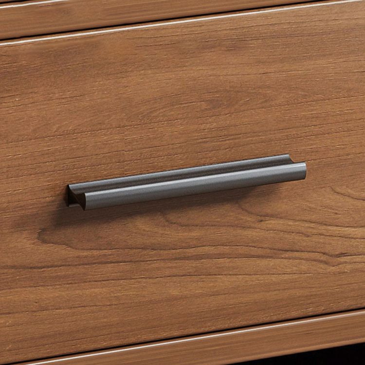 Armoire de chevet en bois moderne table de chevet ouverte minimaliste avec tiroirs