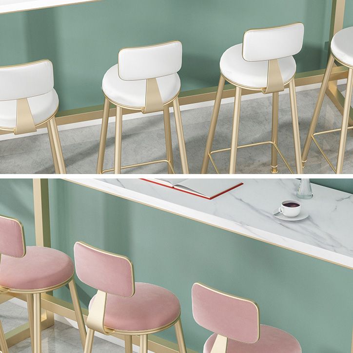 1/2/5 pezzi tavolo da barra di ferro moderno set rettangolo in legno ingegnerizzato set con poggiapiedi