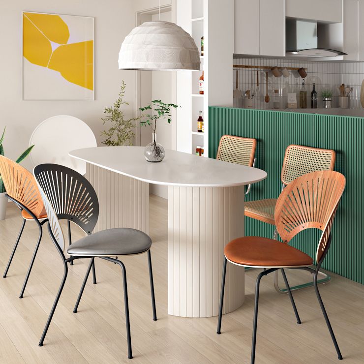Solid Wood Contemporary Dining Table High Gloss White Wood Top Table for Dining Room Clearhalo ' dining_table' 'Dining Tables & Seating' 'Dining Tables' 'furn' 'furn_dining_table' 'Furniture' 'furniture_dining_table' 'Kitchen & Dining Furniture' 'kitchen&dining_furn' 'kitchen' 'kitchen_dining_table' 1200x1200_9abb55a9-d933-4e53-82cb-8266041fe47a