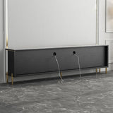 自宅の囲まれたキャビネットテレビスタンドスカンジナビアのテレビキャビネットとガラスのドア