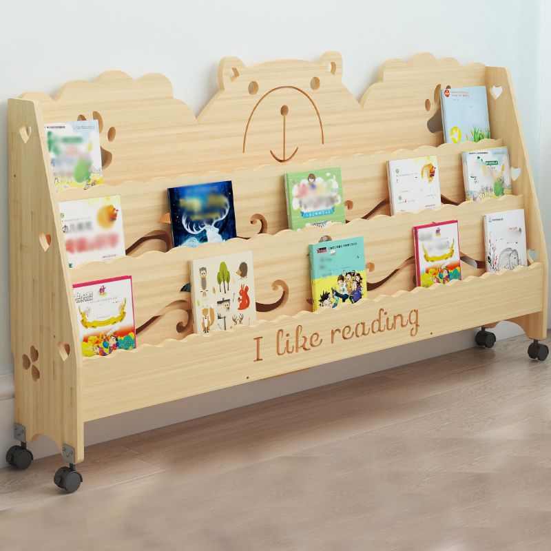 Ladder Closed Back Bookshelf Solid and Manufactured Wood Bookshelf for Home Clearhalo 'Bookcases' 'furn' 'furn_bookcases' 'Furniture' 'furniture_bookcases' 'Office Furniture' 1200x1200_9abeacc6-5ef2-47c7-bf7d-462af2849e78