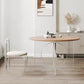 Round Dining Table Set 1/2/3/4 Pcs Acrylic Base Table and Chairs Clearhalo 'Dining Room Sets' 'Dining Tables & Seating' 'dining_room_set' 'furn' 'furn_dining_room_set' 'Furniture' 'Kitchen & Dining Furniture' 1200x1200_9abf7afe-940e-4880-95a2-3e4968d8de2c
