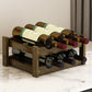 Modern Modern Wine Rack-fles tafel van het midden van de eeuw