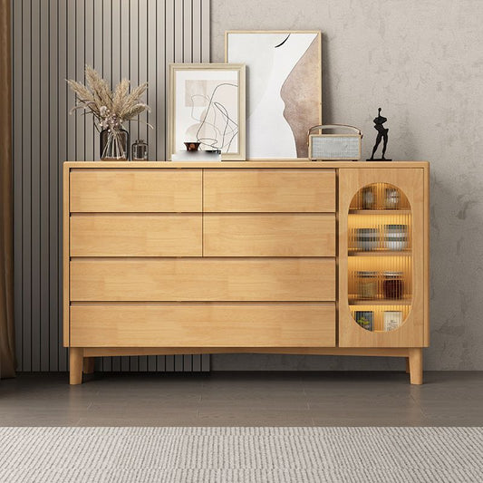 Traditional Storage Chest Solid Wood Storage Chest Dresser with 6 Drawers Clearhalo 'Bedroom Furniture' 'Dressers & Chests' 'dressers_chests' 'furn' 'furn_dressers_chests' 'Furniture' 1200x1200_9ac997e6-62fd-4c7b-8091-2a482da43006