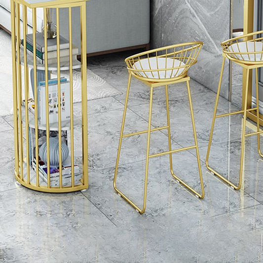 Tavolo da pub glam a doppia barra del piedistallo tavolo da bar per rottura