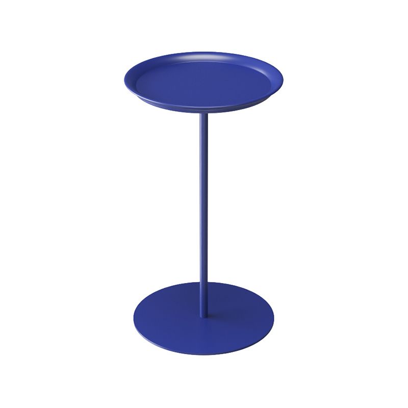 台座ベースデザインカクテルテーブル鉄の円形コーヒーテーブルのマルチカラー選択